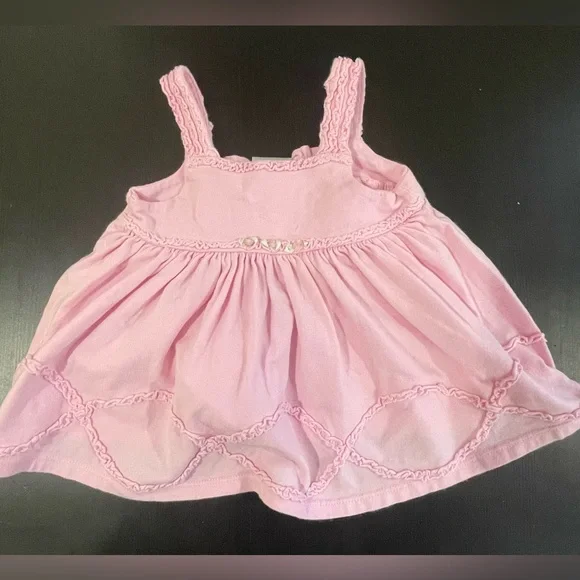 Jillians Closet *NWOT* Cotton Pink Dress. Size 6mo - Picture 1 of 6